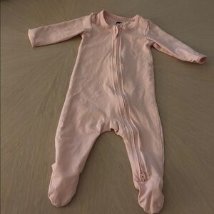 Pink Kids One Piece Footie